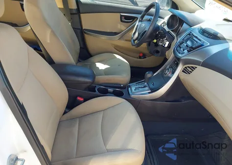 2013 Hyundai Elantra Gls из США, поврежденный, VIN 5NPDH4AE6DH263985